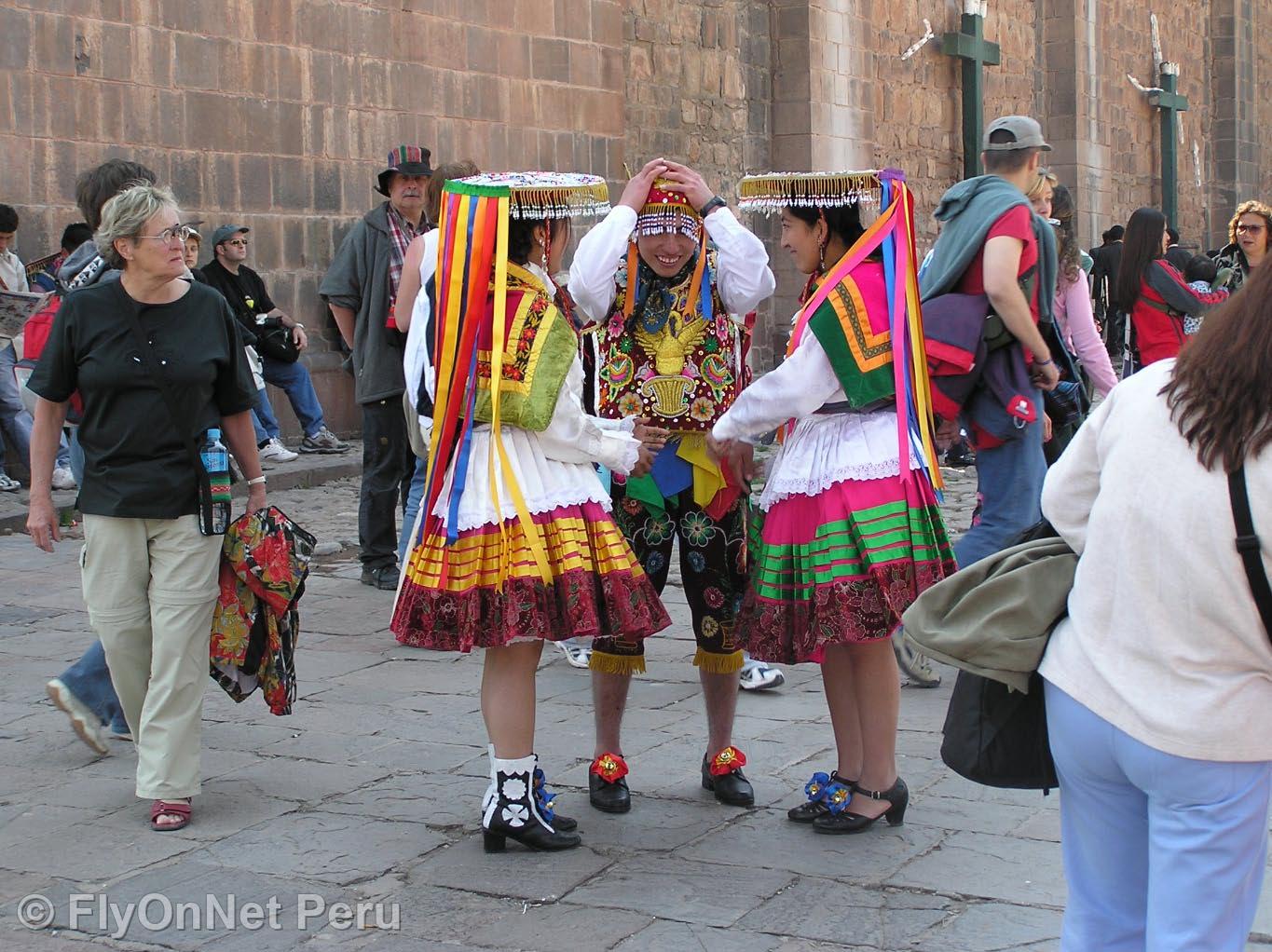 Álbum de fotos: Dançarinas em Cuzco