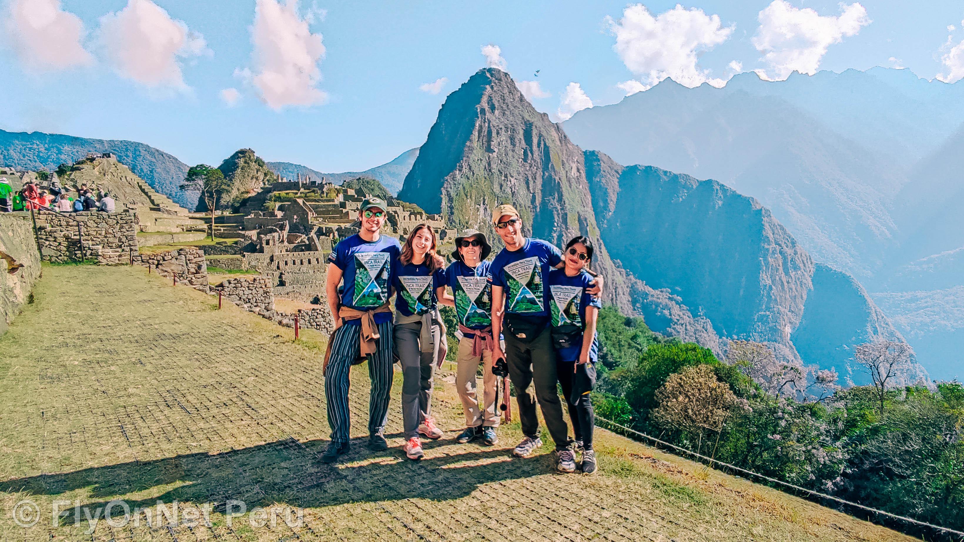 Álbum de fotos: Caminhantes em Machu Picchu